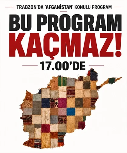 Trabzon'da bu program kaçmaz!