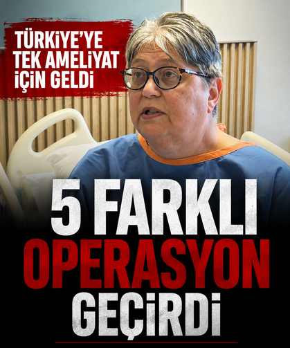 Türkiye’ye tek ameliyat için geldi, 5 farklı operasyon geçirdi