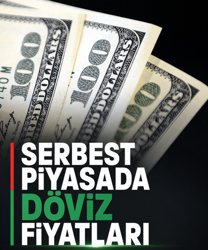 Serbest piyasada döviz fiyatları
