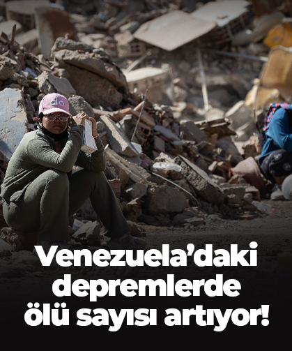Venezuela’daki depremlerde  ölü sayısı artıyor!