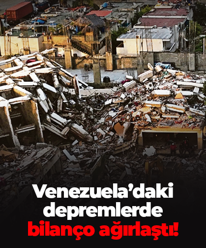 Venezuela’daki depremlerde  bilanço ağırlaştı!