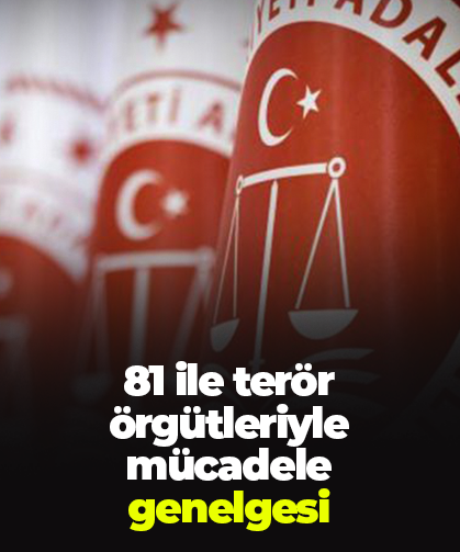 81 ile terör örgütleriyle mücadele genelgesi