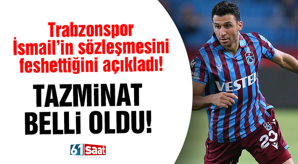 Trabzonspor’da sözleşmesi feshedildi!