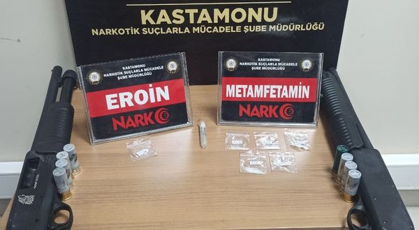 Kastamonu'da düzenlenen uyuşturucu operasyonunda 5 kişi yakalandı