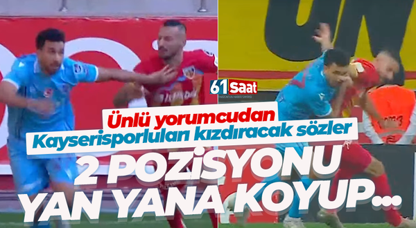 Reha Kapsal'dan, Kayserispor - Trabzonspor maçı penaltı yorumu!