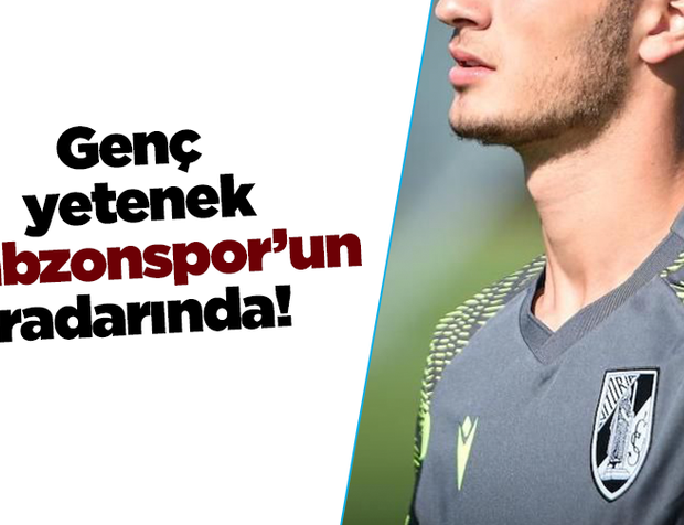 Genç yetenek Trabzonspor'un radarında