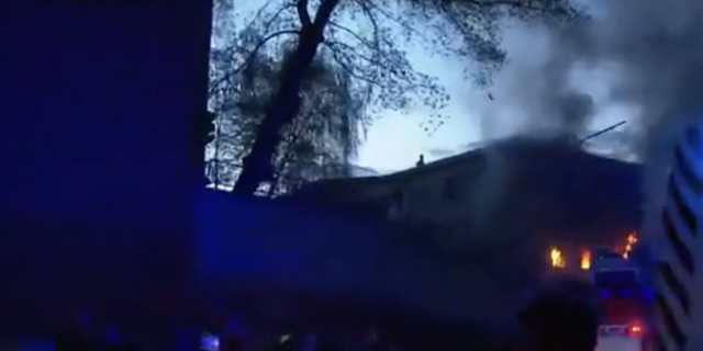 Ukrayna'nın başkenti Kiev'de büyük patlama! Şehrin tam kalbi vuruldu
