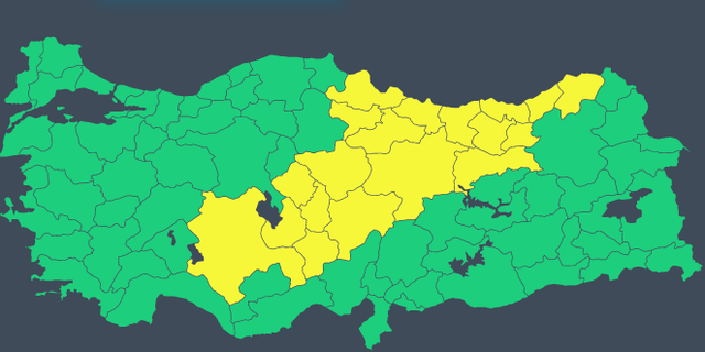 Meteorolojiden, Trabzon için sarı kod uyarısı...