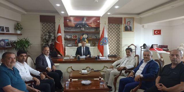 AK Parti Karabük heyetinden Emniyet Müdürü Yırtar'a ziyaret