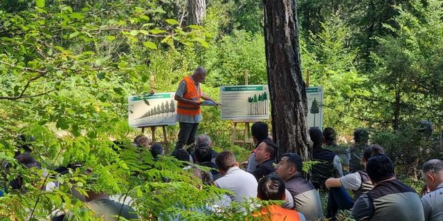 Bolu'da orman personeline hizmet içi eğitim verildi