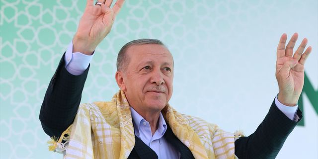 MANİSA - Cumhurbaşkanı Erdoğan: "Millete sözümüz ve taahhüdümüz; ülkemizi 2053 vizyonuyla küresel yönetim ve ekonomi sisteminin en üst ligine çıkarmak"