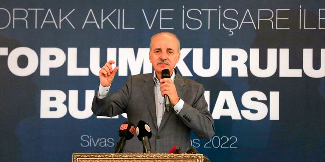 SİVAS - Kurtulmuş: "Yeniden güçlü büyük Türkiye ideali etrafında bütünleşmek zorundayız"