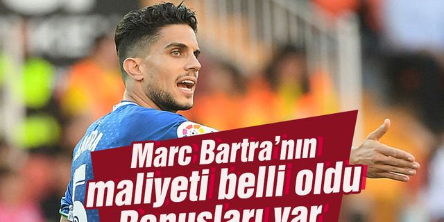 Trabzonspor'un yeni transferi Bartra'nın maliyeti belli oldu