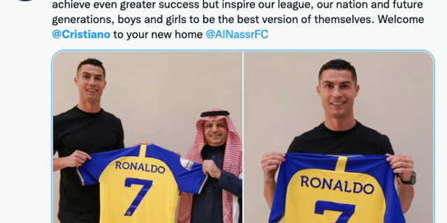 Cristiano Ronaldo, Al Nassr'da futbol tarihinin en büyük ücretini kazanacak!
