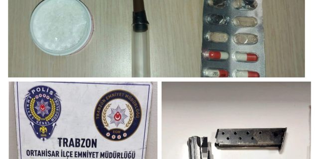 Trabzon'da uyuşturucu operasyonları.. İşte yakalananlar...