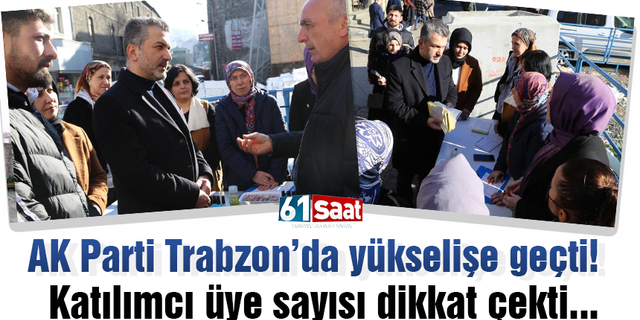 AK Parti Trabzon'da yükselişe geçti