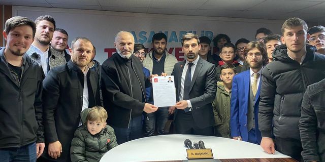 Trabzon Saadet’in ilk milletvekili aday adayı Gençlik Kolları Başkanı Yakupçebioğlu oldu