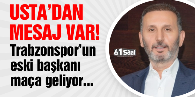 Muharrem Usta Trabzon'a geliyor! İlk açıklamasını 61saat'e yaptı
