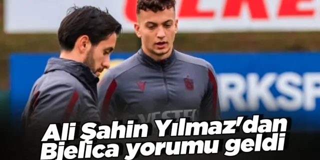 Ali Şahin Yılmaz'dan Bjelica yorumu geldi