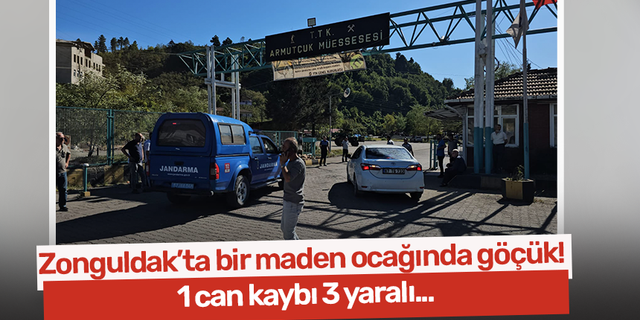 Zonguldak’ta bir maden ocağında göçük! 1 can kaybı 3 yaralı...