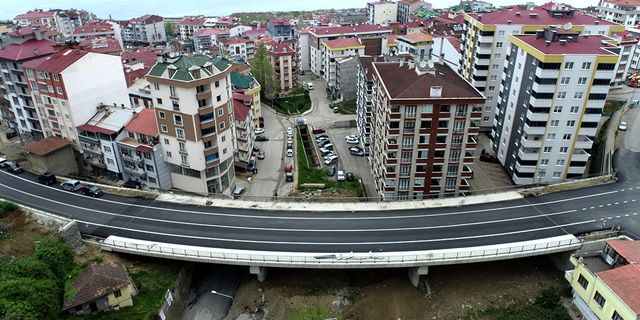 Trabzon Akçaabat’ta trafik rahatladı!