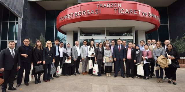 Güneydoğu Asya Ülkeleri Birliği üyesi iş insanlarından Trabzon'a ziyaret