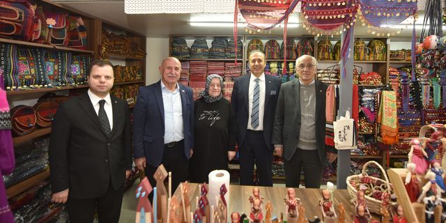 TTSO yöneticilerinden Avrasya Pazarı'na ziyaret!