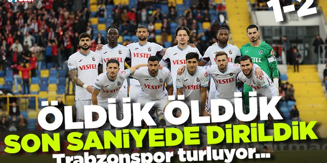 MAÇ SONUCU | Gençlerbirliği 1-2 Trabzonspor