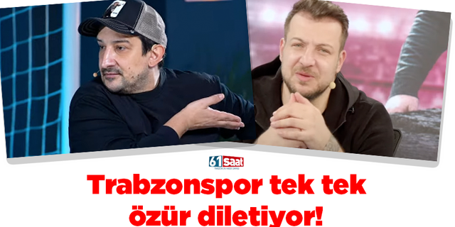 Trabzonspor tek tek özür diletiyor!