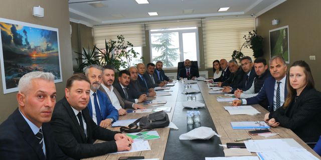 Arsin Belediye Başkanı Hamza Bilgin ilk meclis toplantısını gerçekleştirdi!