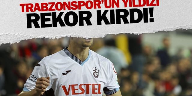 Trabzonsporlu Meunier rekor kırdı