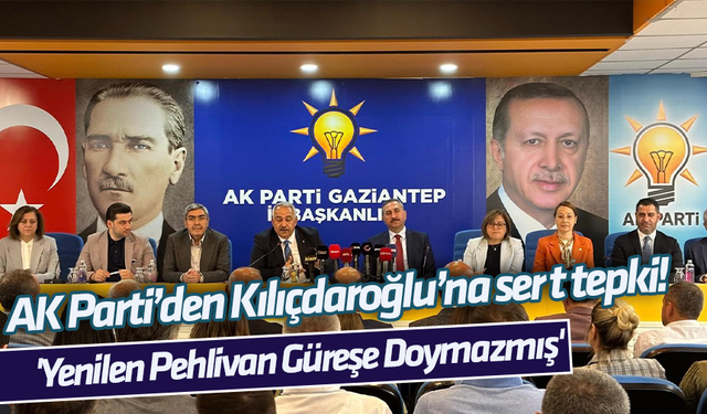AK Parti'den Kılıçdaroğlu'na sert tepki! 'Yenilen pehlivan güreşe doymazmış'