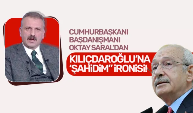 Trabzonlu Saral'dan, Kılıçdaroğlu'na 'Şahidim' ironisi