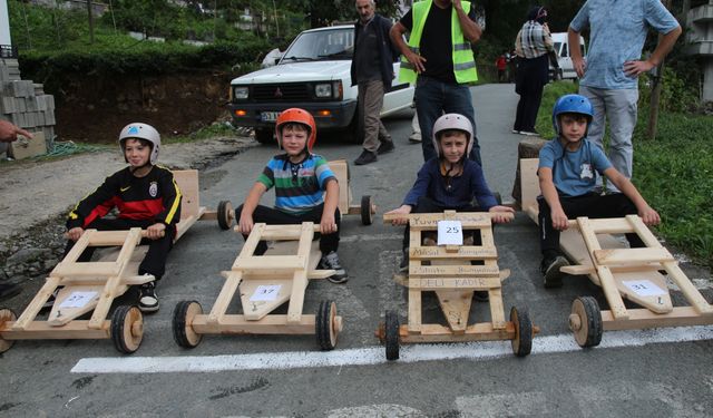 Rize’de Lazralli Tahta Arana yarışları