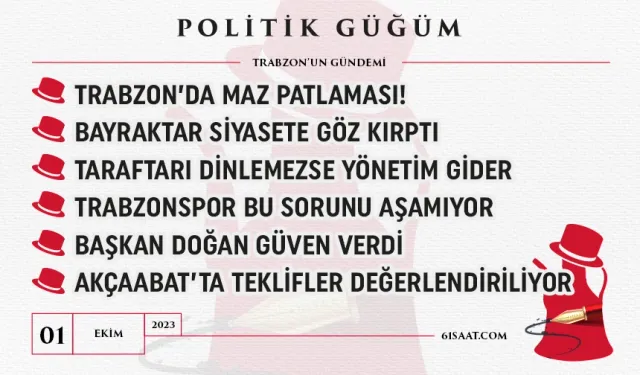 Politik Güğüm - 1 Ekim 2023