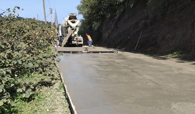 Trabzon Büyükşehir Belediyesi, Yomra İlçe Mahalle Yolları İdare Malı Beton Yol Yapım İlanı
