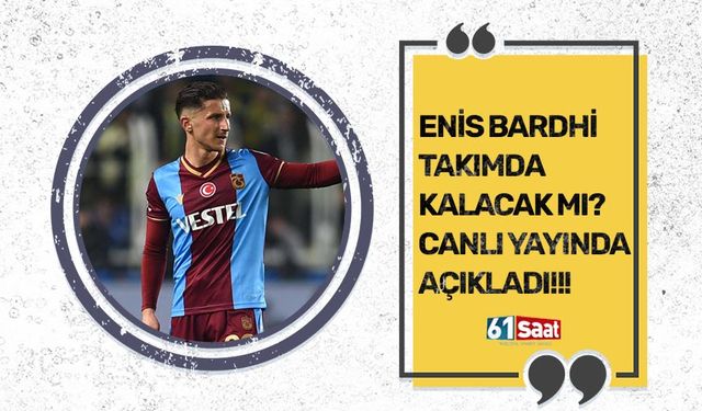 Trabzonspor’da Bardhi’nin kaderi belli oldu!