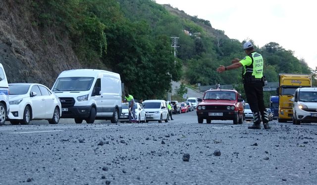 Samsun’da taş ocağında patlama!