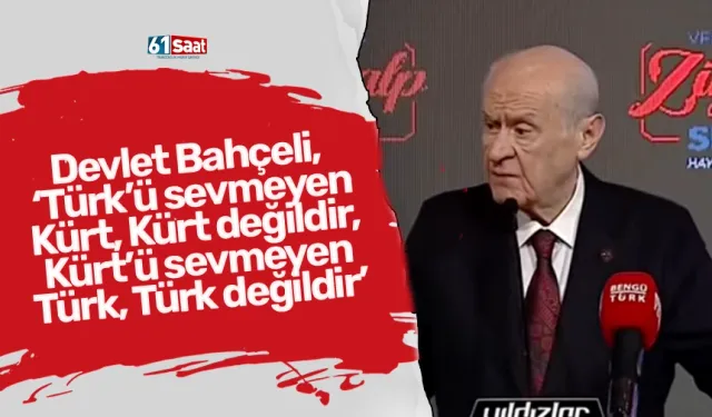 Devlet Bahçeli, Öcalan önerisi sonrası ilk kez konuştu: 'Birbirini sevmesi farz'