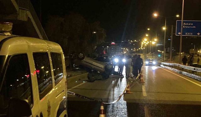 Bayburt’ta trafik kazası: 1 kişi öldü