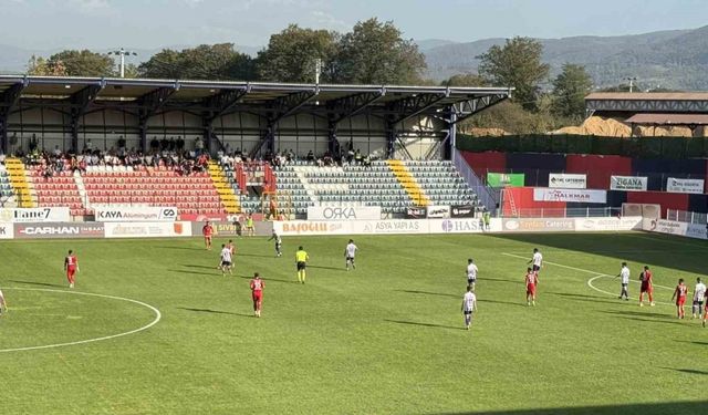 TFF 3. Lig: Düzcespor: 0 - Artvin Hopaspor: 0