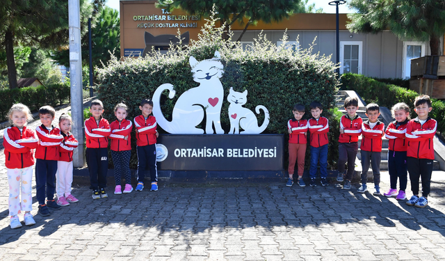 Ortahisar Belediyesi, Küçük Dostlar Kliniği’nin kapılarını öğrencilere açtı