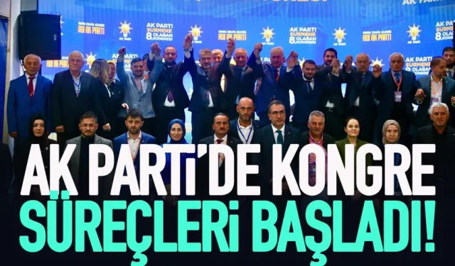 AK Parti Trabzon'da kongre süreçleri başladı...