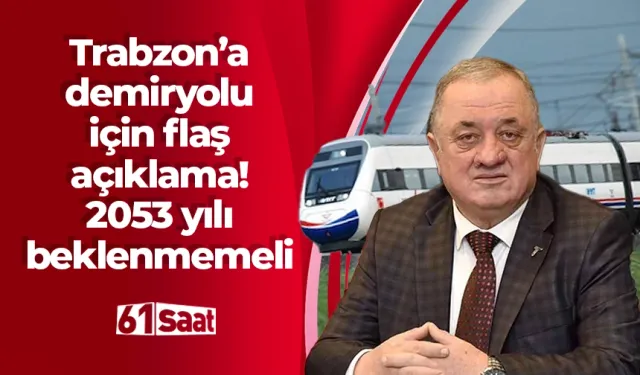 DKİB Başkan Yardımcısı Ahmet Hamdi Gürdoğan’dan flaş açıklama! Demiryolu için 2053 beklenmemeli