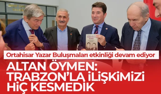 Ortahisar Yazar Buluşmaları etkinliği devam ediyor