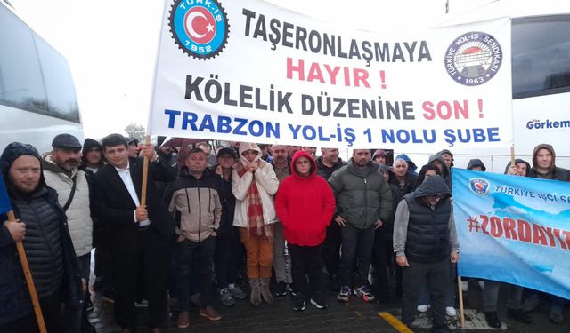 500 Kişi Trabzon’dan Ankara’ya yola çıktı!