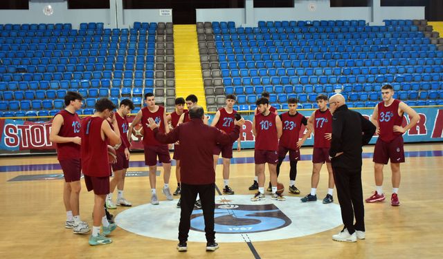 Trabzonspor, basketbolda geleceğin yıldızlarını yetiştirmek için çalışıyor