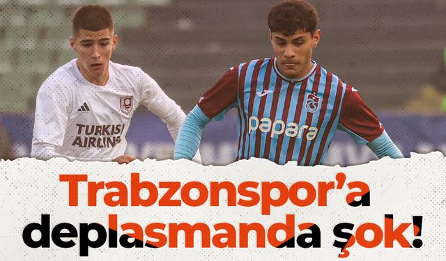 Trabzonspor’a deplasmanda şok!