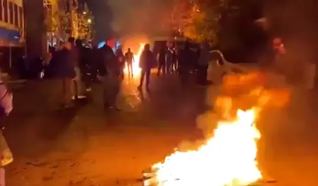 PKK yandaşları sokakları ateşe verdi! 2 şehirde yasaklar açıklandı