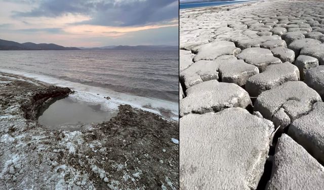 Salda Gölü’nde endişe verici çekilme: Su seviyesi 20 metre azaldı